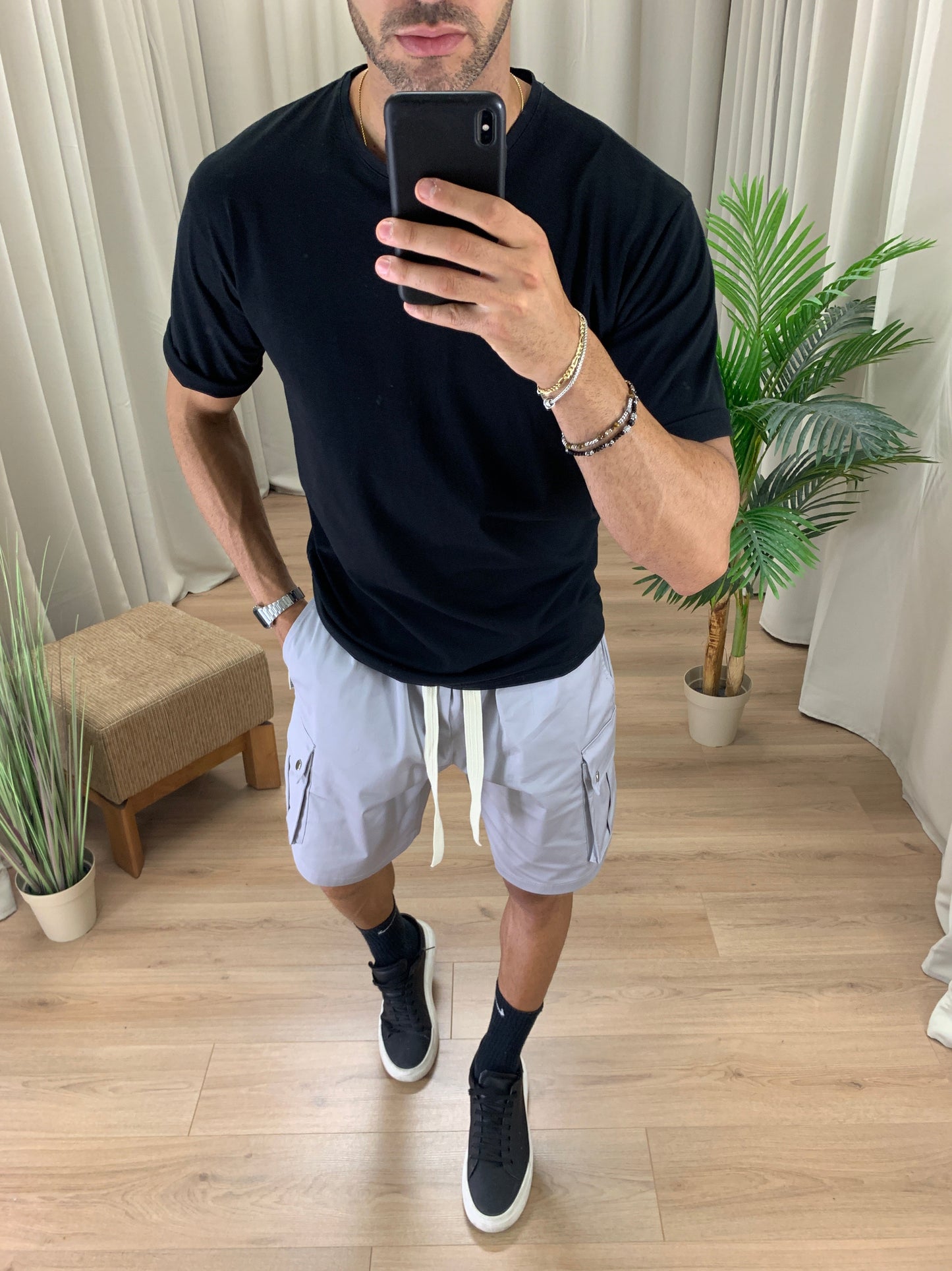 Bermuda Clapp con Tasconi col. Grigio