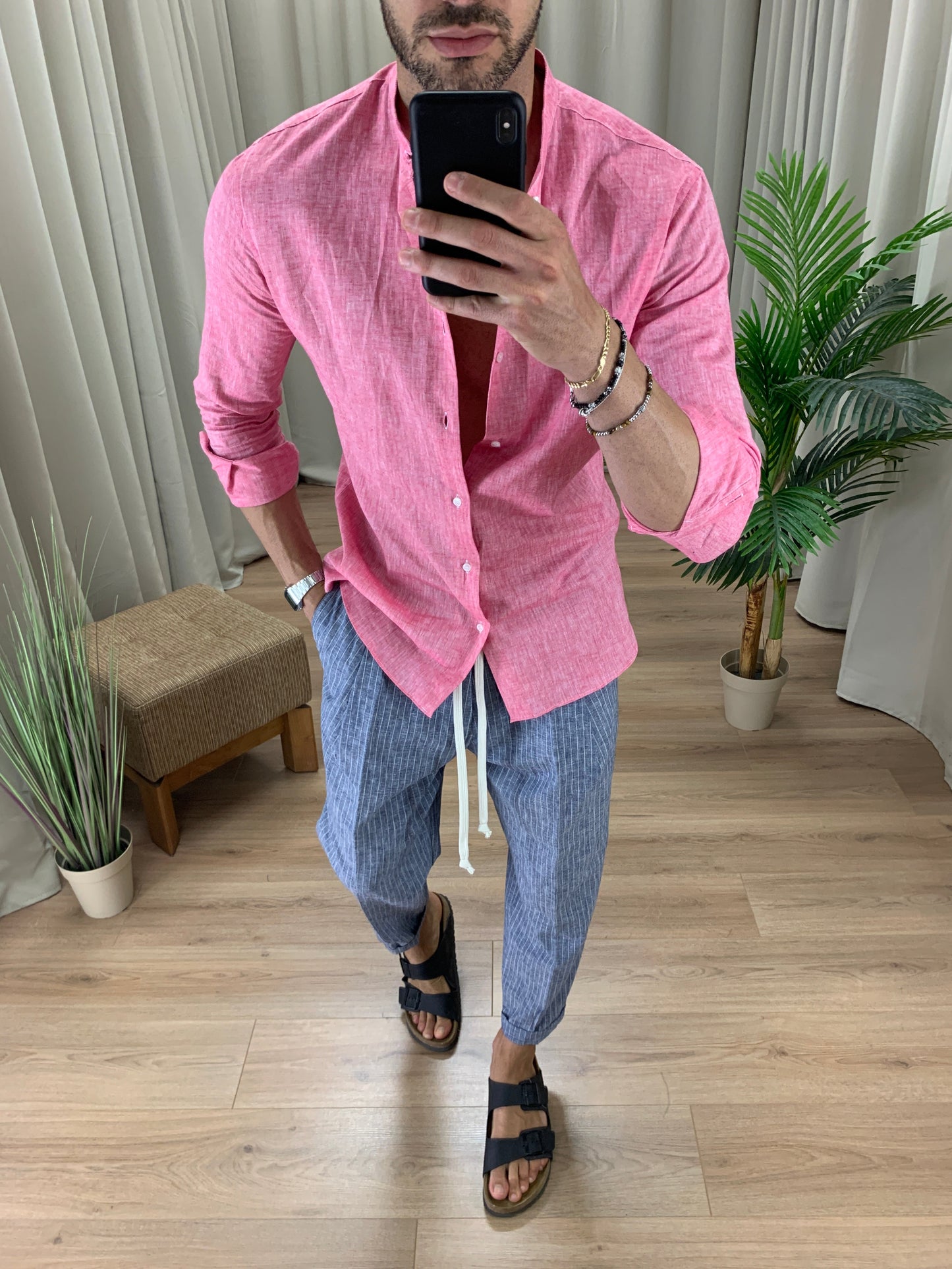 Pantalaccio Yabik comfort con elastico in Vita col. Blu