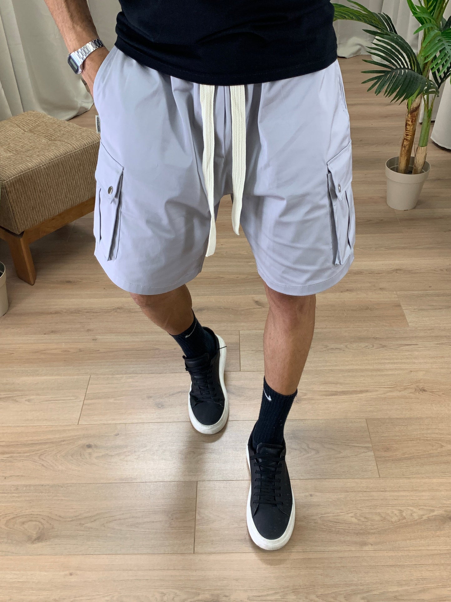 Bermuda Clapp con Tasconi col. Grigio