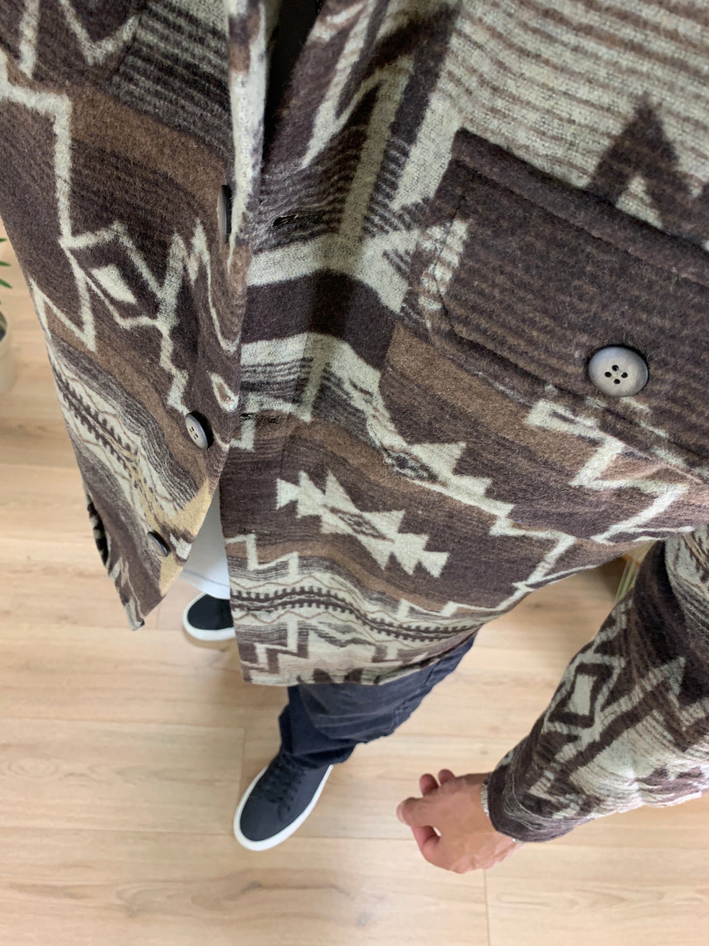 Giacca camicia felpata Scott col. Light Coffee