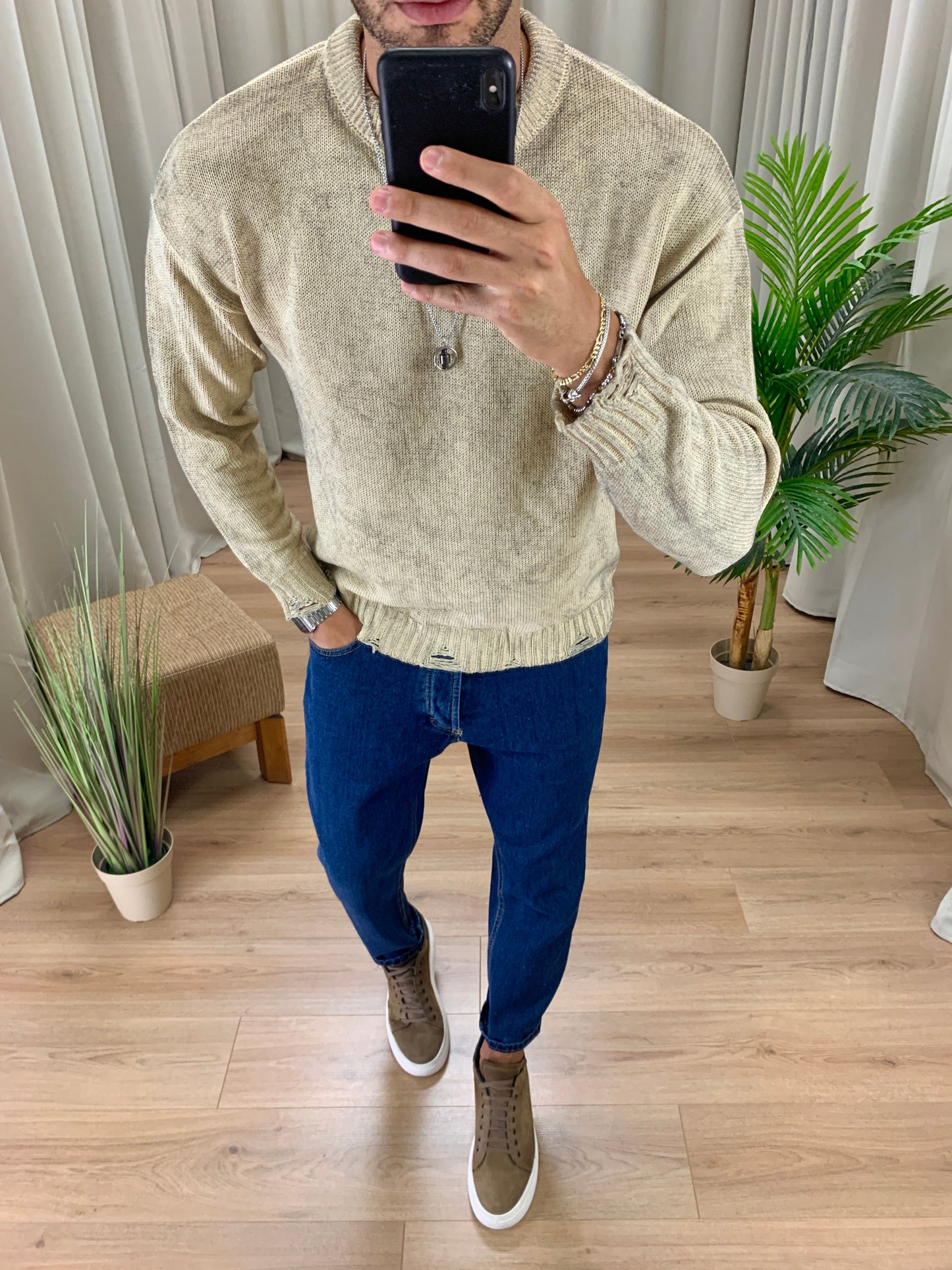 Jeans Leid Basic Regular col. Denim scuro