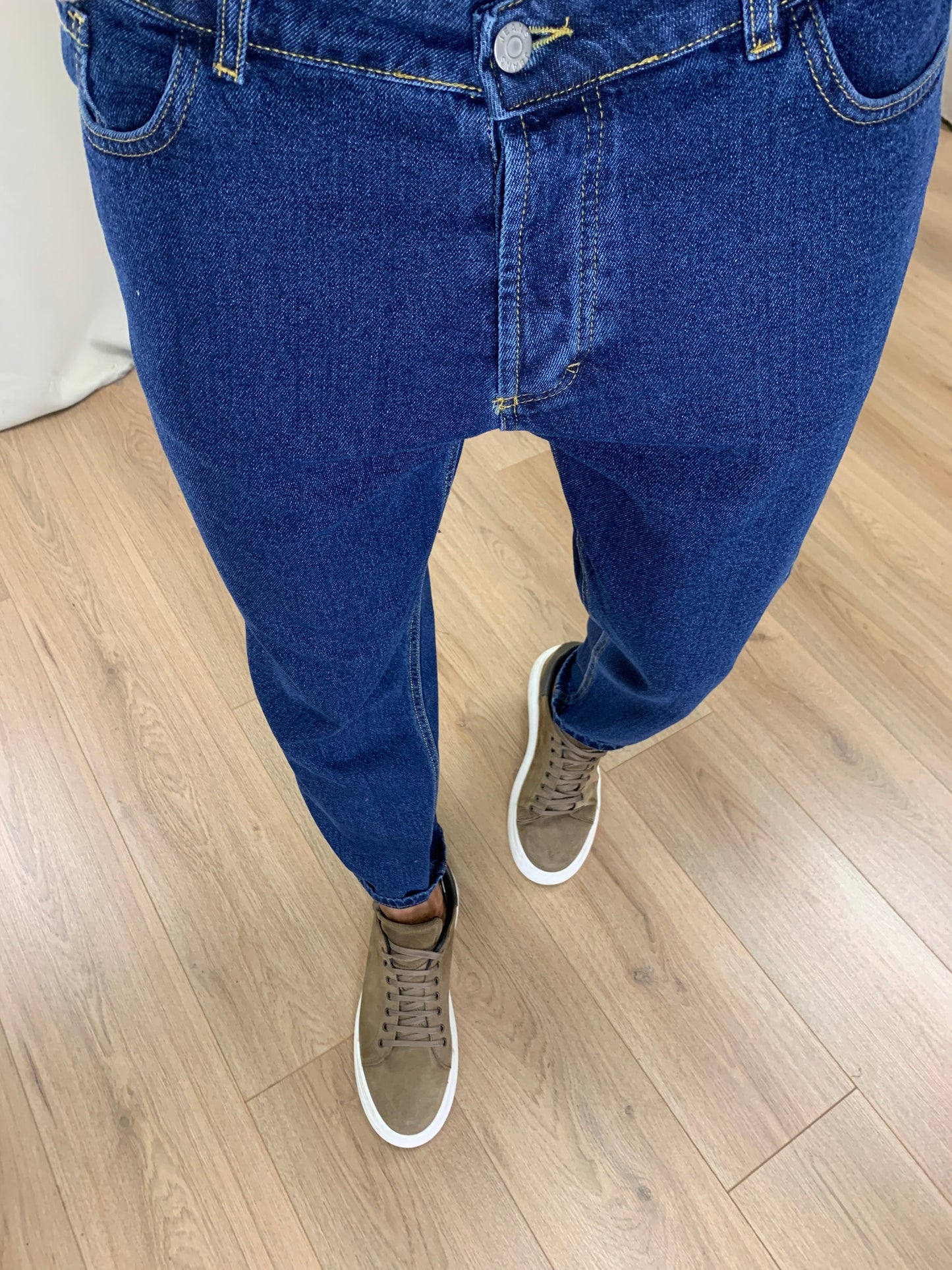 Jeans Leid Basic Regular col. Denim scuro