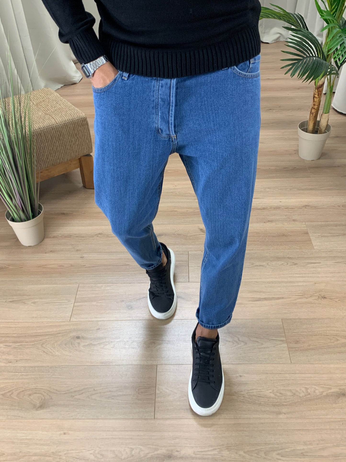 Jeans Teres Basic Regular fit col. Denim