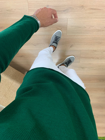 Maglioncino Billy a Taglio Vivo col. Verde Bosco