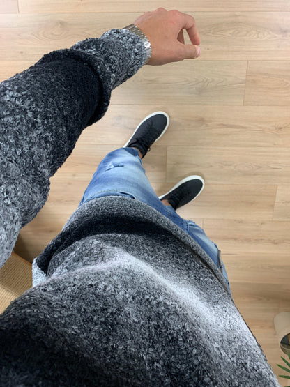 Maglia Murphy sfumata girocollo col. Nero