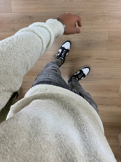 Maglia Murphy sfumata girocollo col. Beige