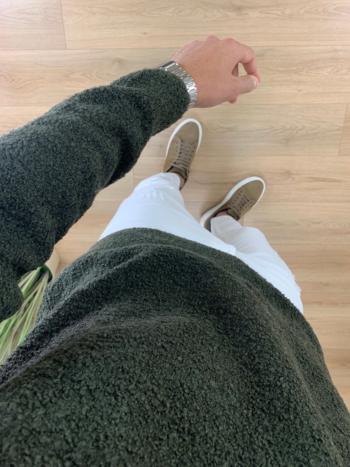 Maglioncino Ciro Lana Cotta col. Muschio