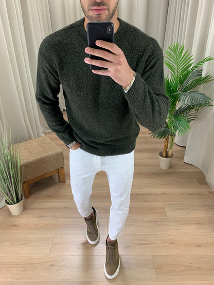 Maglioncino Ciro Lana Cotta col. Muschio