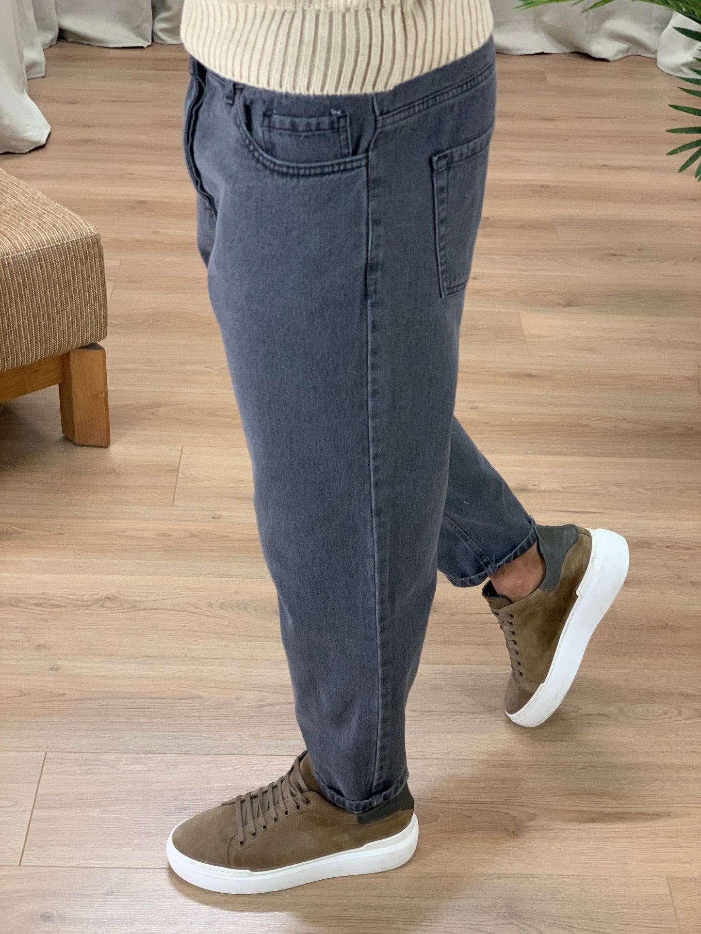 Jeans Baltos Basic Regular Fit col. Antracite