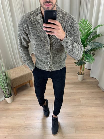 Pantalone Frost in velluto a costine col. Nero