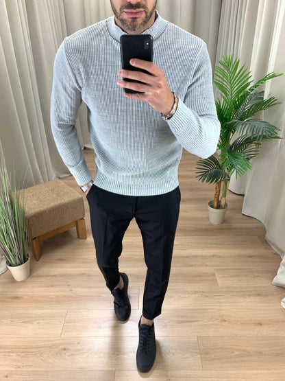 Pantalone Firenze con Risvolto sul Fondo col. Nero