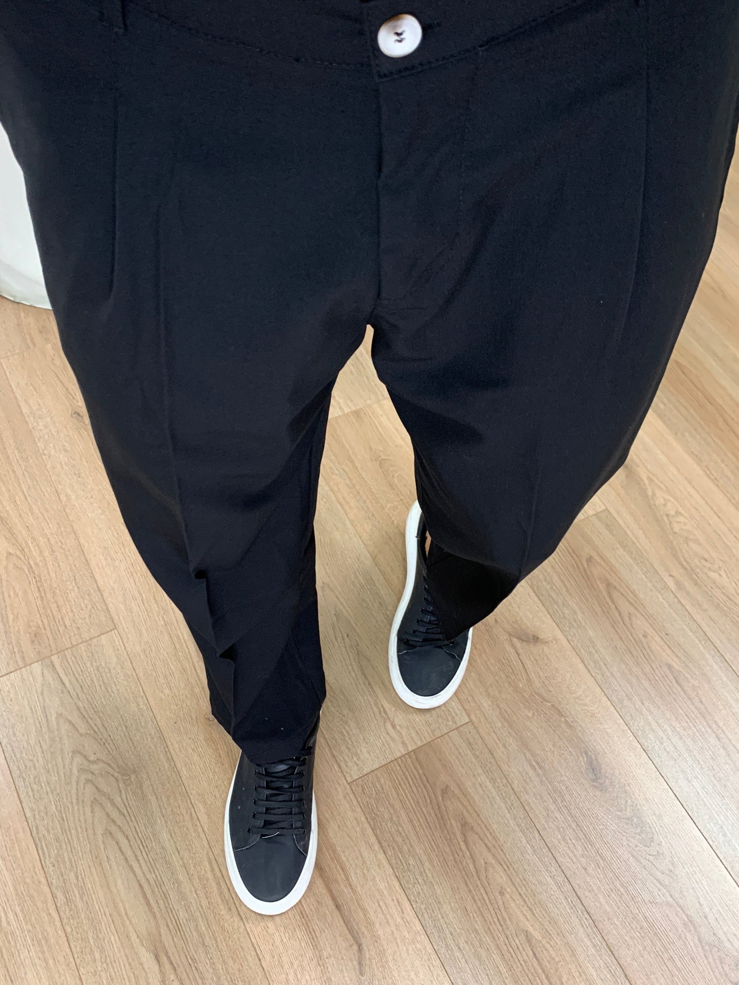 Completo 322 Pantalone + Camicia col. Nero