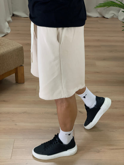 Bermuda Michael in Lino col. Beige