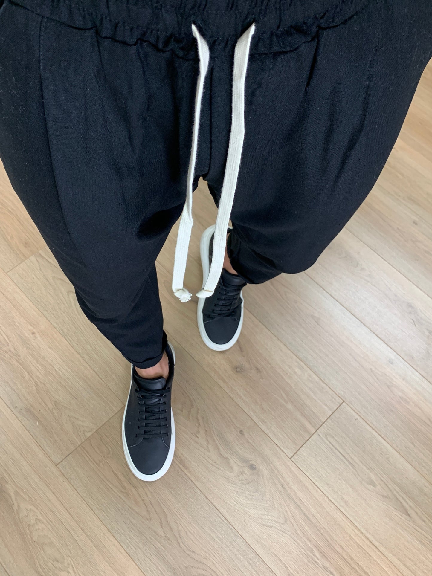 Pantalaccio Life con elastico in Vita col. Nero