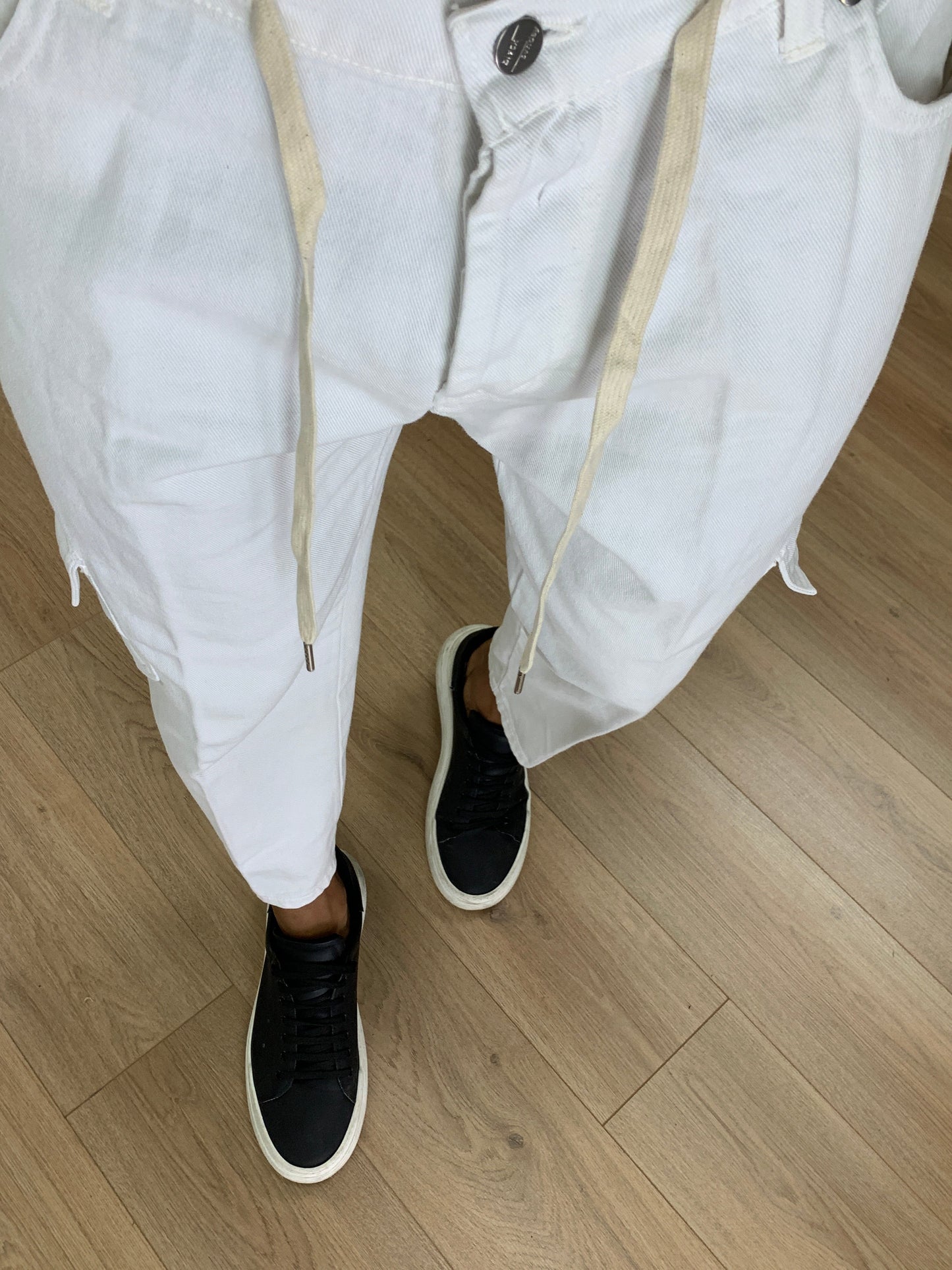 Jeans Poker Cargo col. Bianco