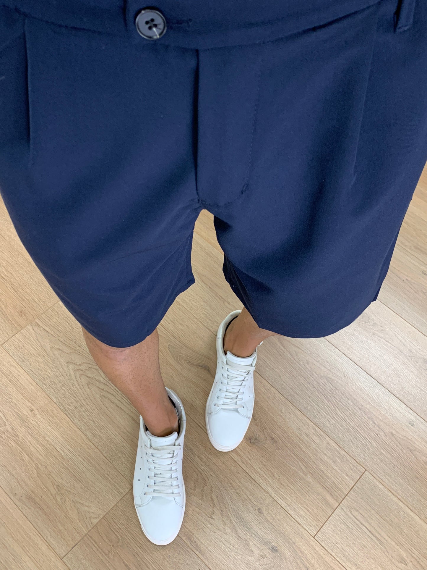 Completo 55 Bermuda + Camicia col. Blu