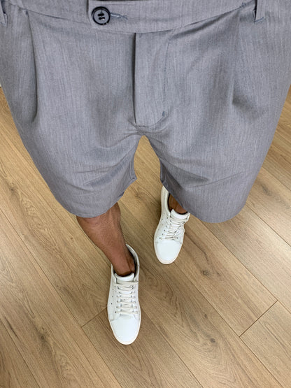 Completo 55 Bermuda + Camicia col. Grigio