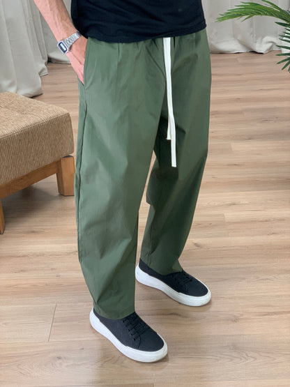 Pantalaccio Balloon con elastico in Vita col. Verde Militare