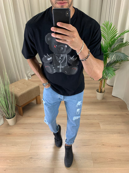 Jeans Mentos con piccole Rotture col. Denim