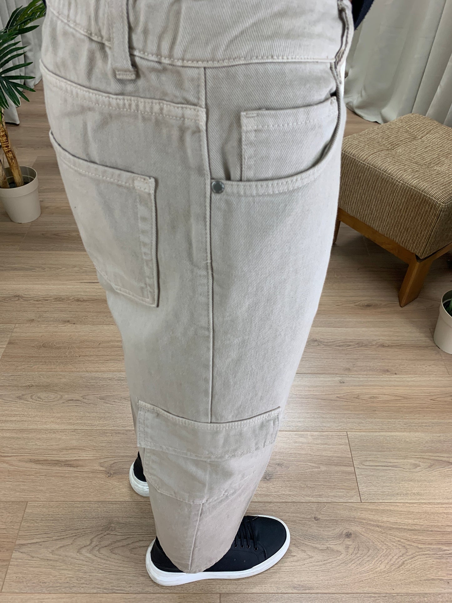 Jeans Poker Cargo col. Beige