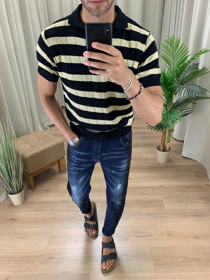 Jeans Bunker con Leggere Abrasioni col. Denim